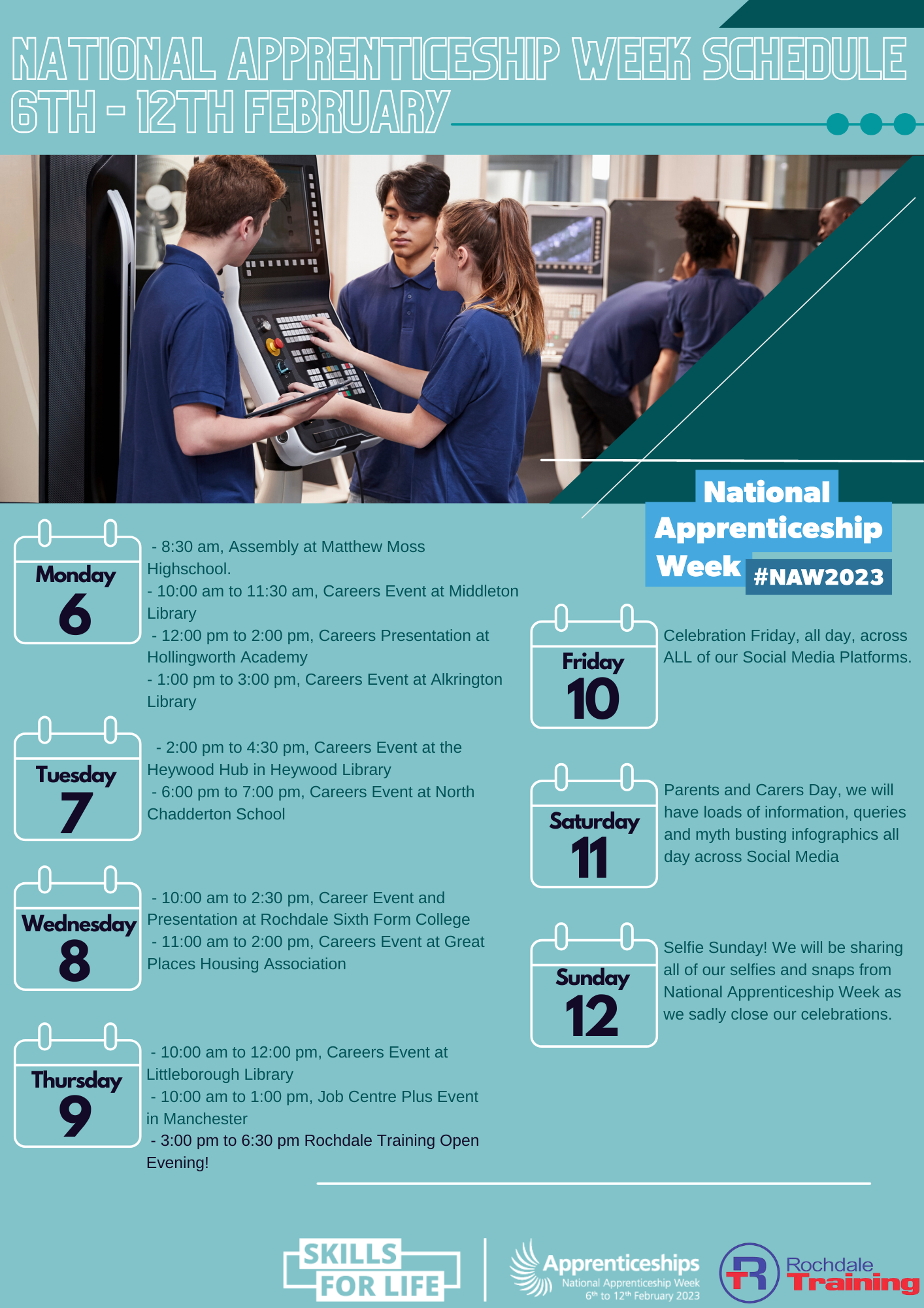 Our National Apprenticeship Week 2023 Schedule Rochdale Training